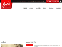 Tablet Screenshot of mauriciodesign.com.br